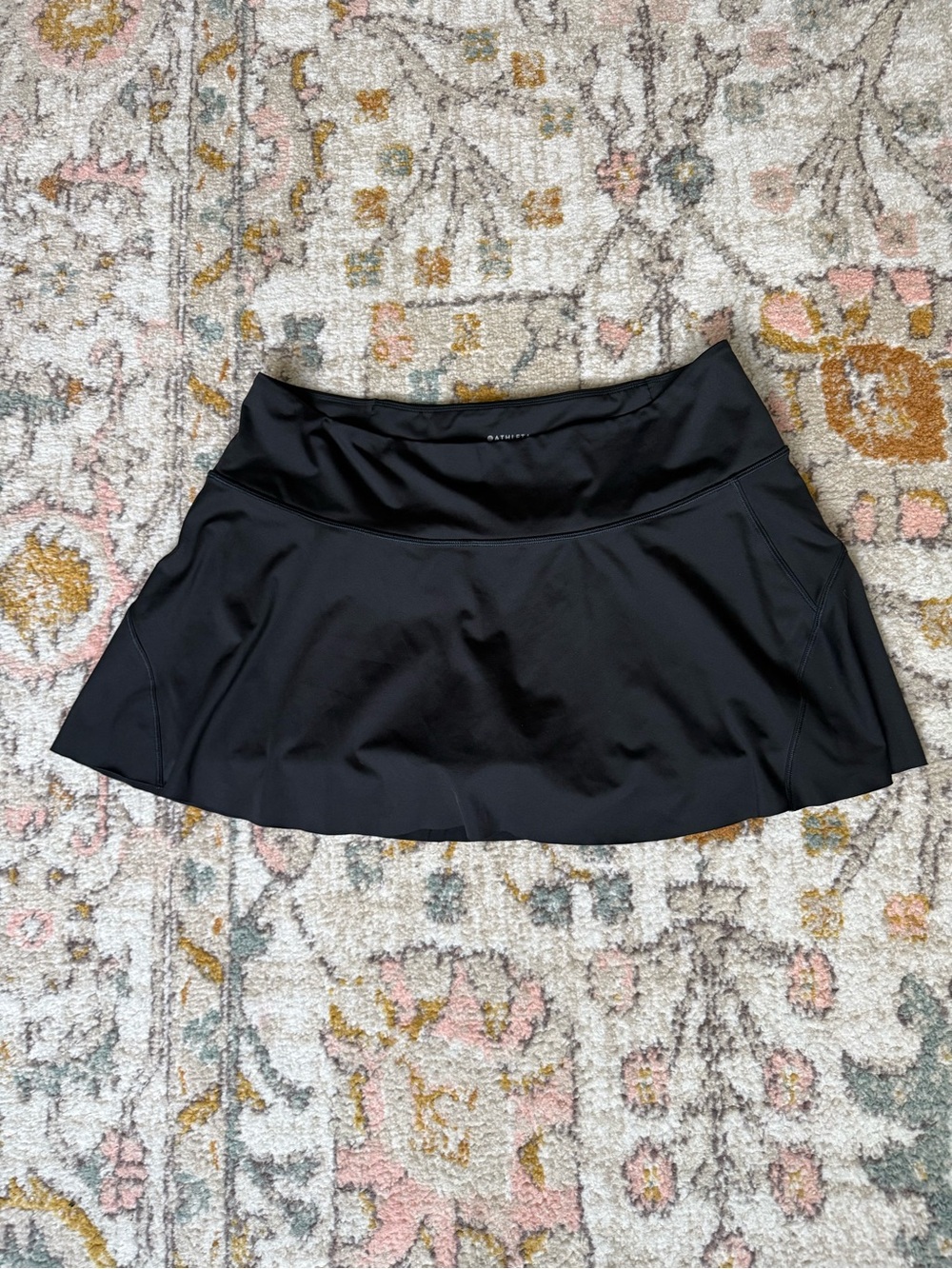 Athleta Ace High-Rise 13 1/2 Tennis Skort Black Size XL - Picture 2 of 11